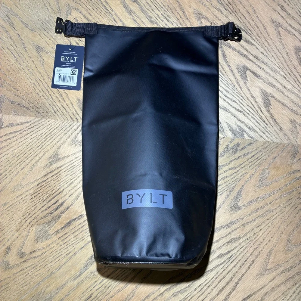 BYLT Premium Basics Bios Bag Black Roll Top Dry Bag ASBC0001_001_OS NWT